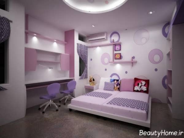 کناف اتاق خواب با طراحی های زیبا و کاربردی 