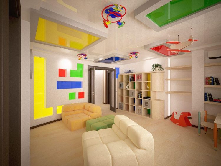 کناف اتاق کودک با طراحی های کاربردی