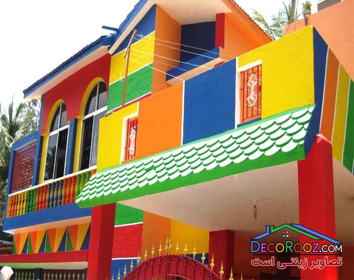 قیمت سیمان رنگی, فروش سیمان رنگی, سیمان کاری, سیمان رنگی نما, سیمان رنگی دیوار, سیمان رنگی, رنگ نمای ساختمان, اجرای سیمان رنگی | facade-paint | دکوراسیون ساختمان دکوروز