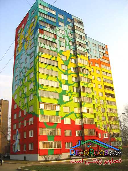قیمت سیمان رنگی, فروش سیمان رنگی, سیمان کاری, سیمان رنگی نما, سیمان رنگی دیوار, سیمان رنگی, رنگ نمای ساختمان, اجرای سیمان رنگی | facade-paint | دکوراسیون ساختمان دکوروز